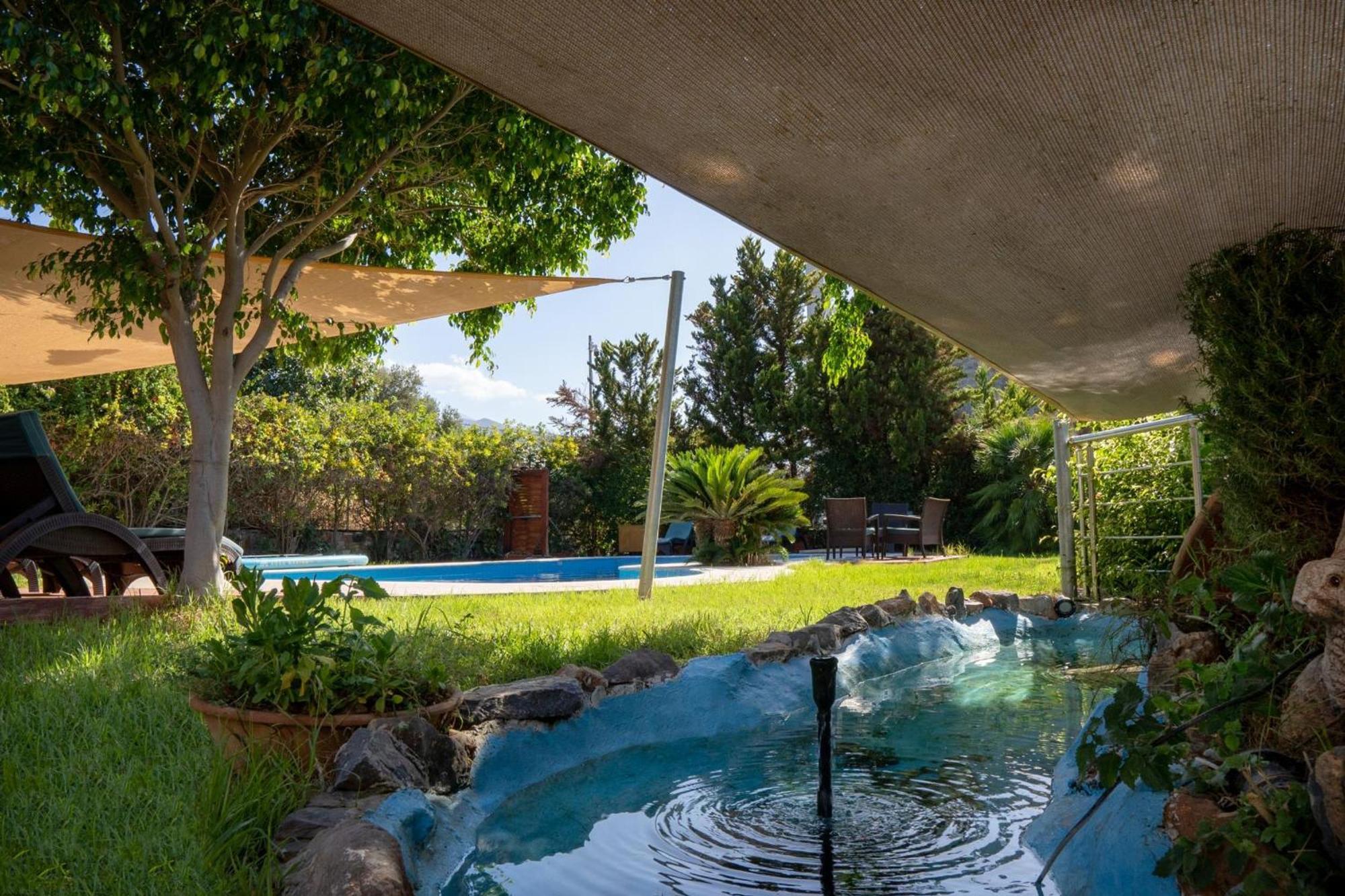 Iris Stone Built Villa Milatos Exterior photo